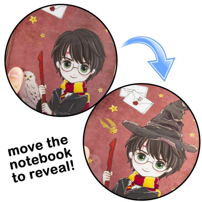 Deník sada Harry Potter Lenticular