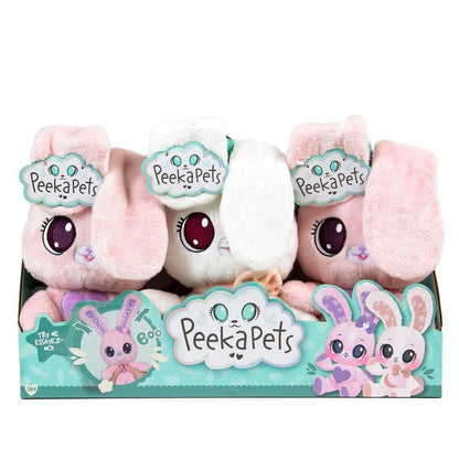 Plyšový zajíček Peekapets  bílý