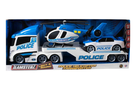 Teamsterz přeprava policejní helikoptéry