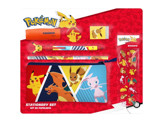Pokémon školní set se samolepkami