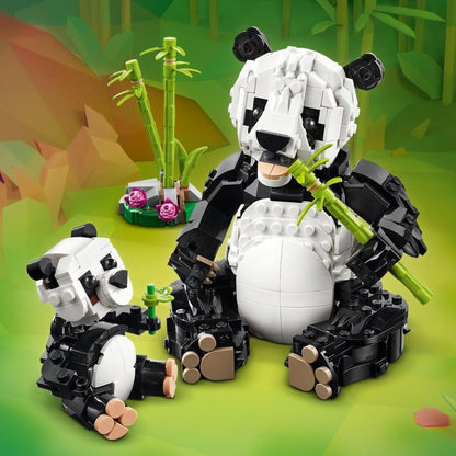 LEGO® Creator 3 v 1 31165 Divoká zvířata: Pandí rodinka