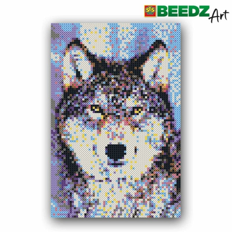 Kreativní sada Beedz Art - Vlk 7000