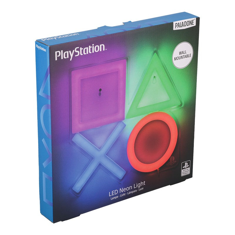 Playstation neon světlo