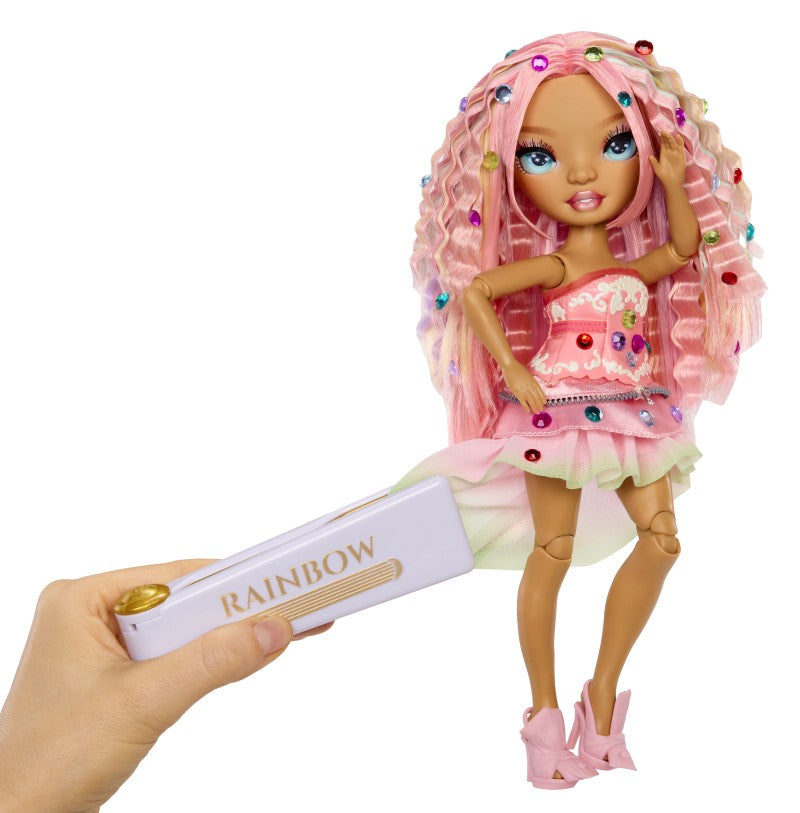 Rainbow High Be Dazzling Fashion panenka - Adeline Rose růžová