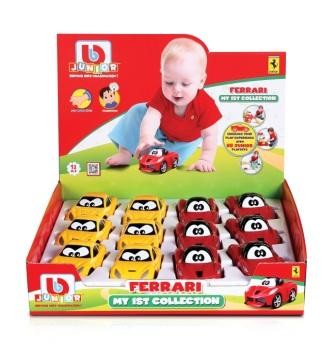 Ferrari plastové autíčko žluté