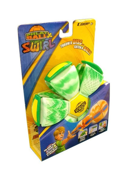 Phlat ball junior Swirl zelený
