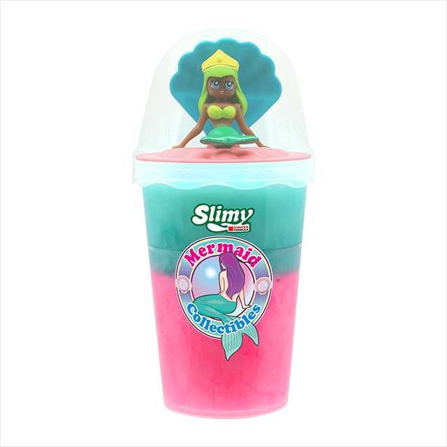 Slimy s mořskou pannou zeleno - modrý sliz