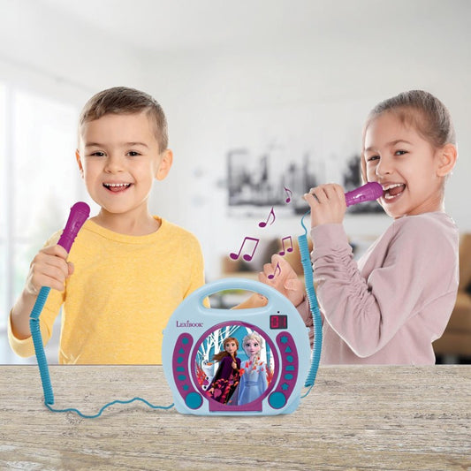Lexibook CD přehrávač Frozen se 2 mikrofony