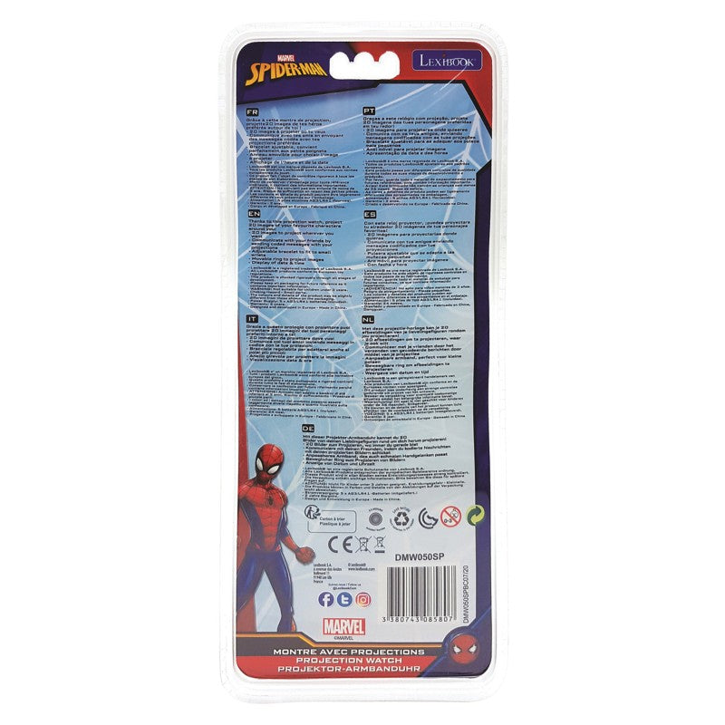 Digitální promítací hodinky Spider-Man