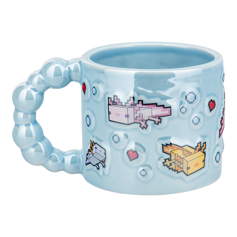 Minecraft hrnek Axolotl