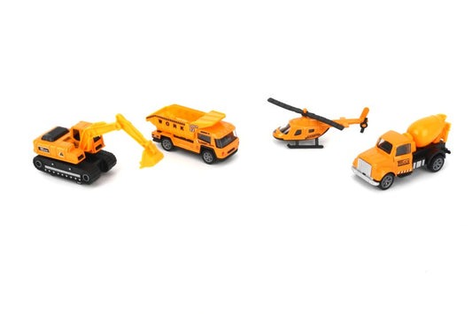 Autíčko 4 ks 1:64
