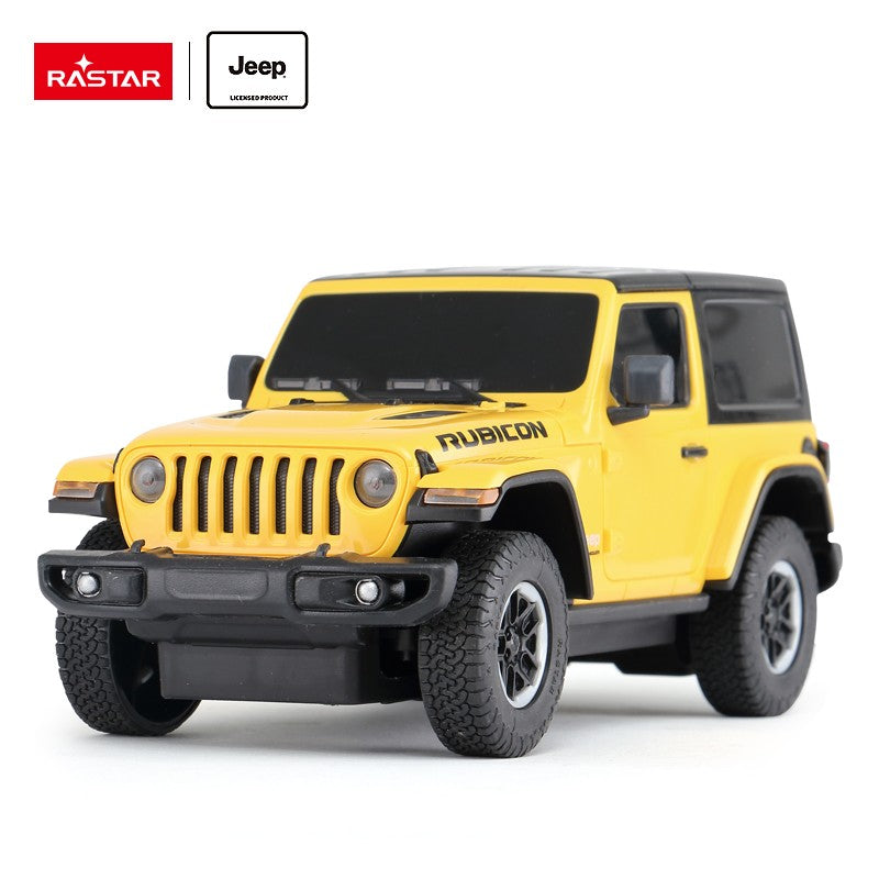 Rastar R/C 1:24 JEEP Wrangler JL žlutý