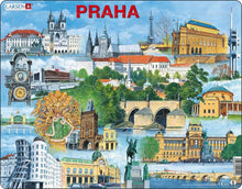 Puzzle Praha - nejzajímavěJší atrakce 66 dílků