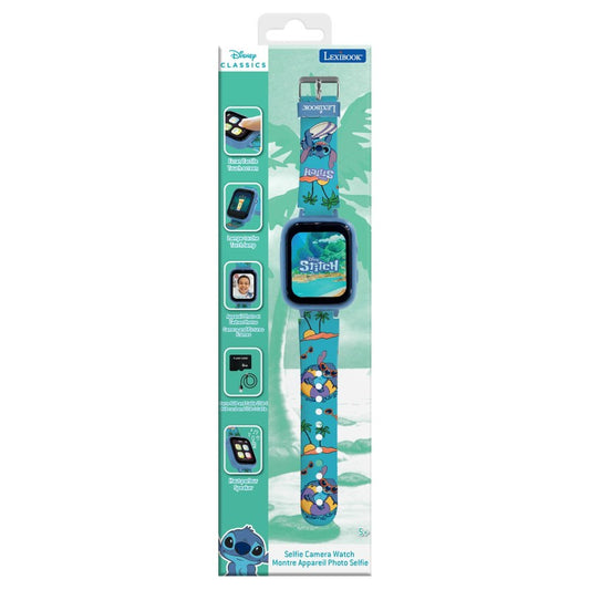 Lexibook hodinky s kamerou Stitch a 8GB SD kartou