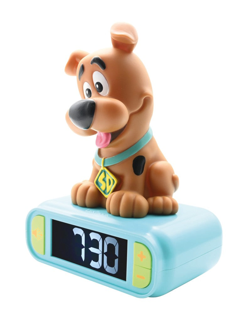 Lexibook budík Scooby Doo se svítící figurkou