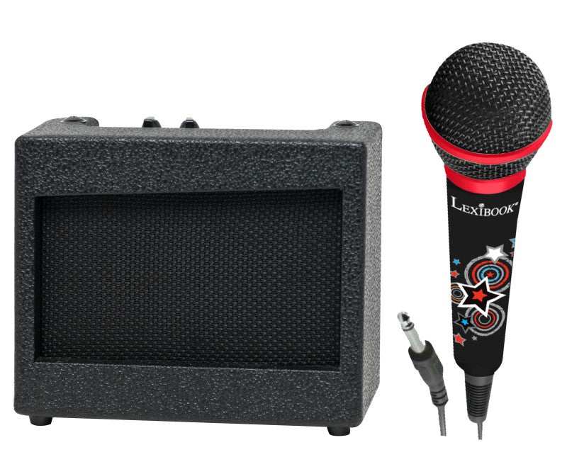 Lexibook přenosný karaoke set s mikrofonem