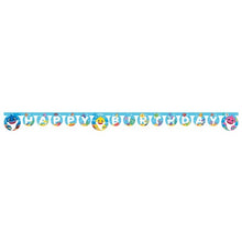 Banner „Happy Birthday“ Baby Shark