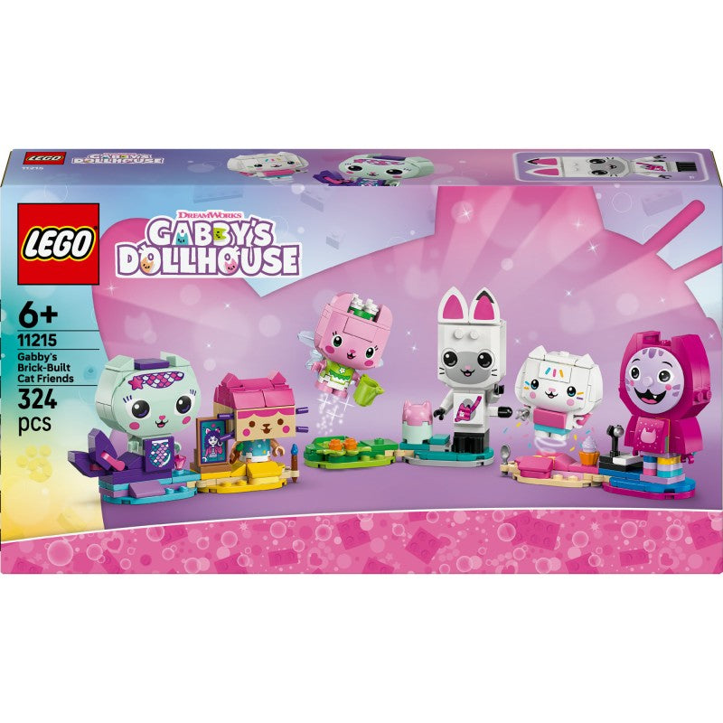 LEGO® 11215 Gábinin kouzelný domek Gábi a kočičí kamarádi z kostek