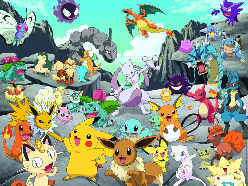 Puzzle 1500 dílků Pokémon