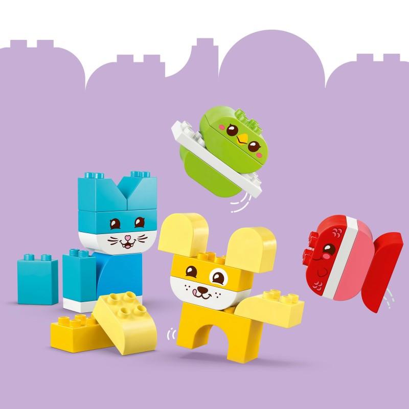 LEGO® 10477 DUPLO® Roztomilí kreativní mazlíčci 3 v 1