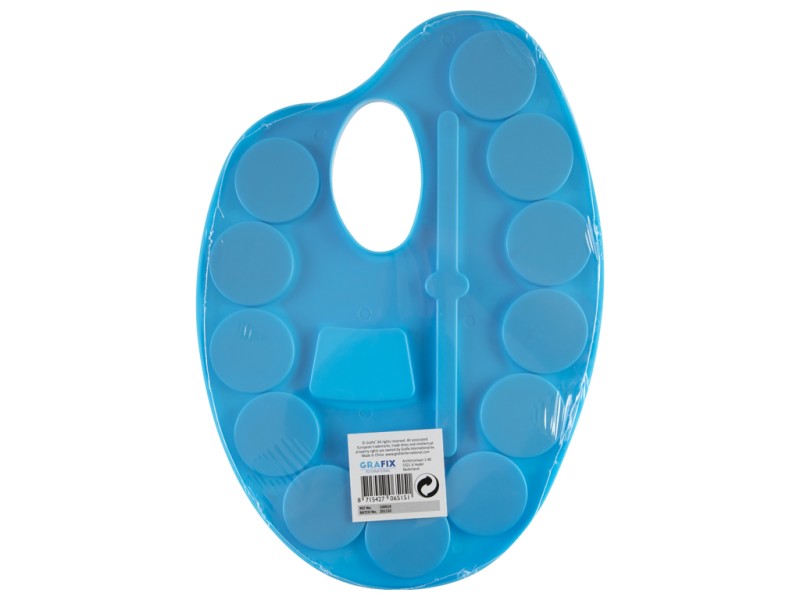 Paleta s vodovkami a štětcem