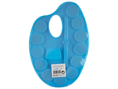 Paleta s vodovkami a štětcem