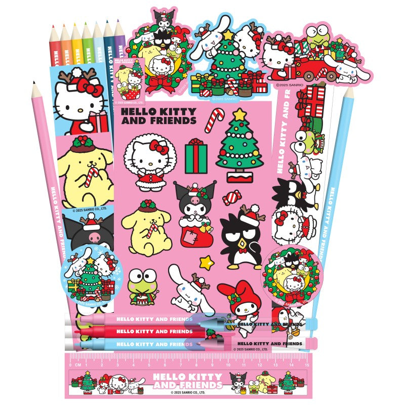 Hello Kitty a přátelé adventní kalendář V2 (papírenský)