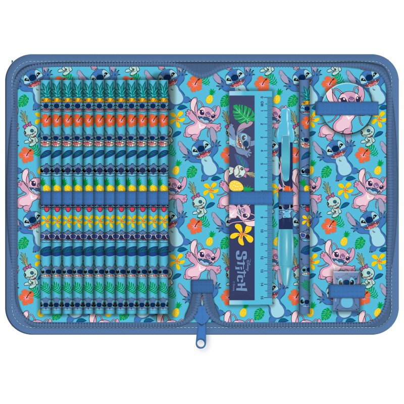 Lilo a Stitch penál naplněný modrý DPL8