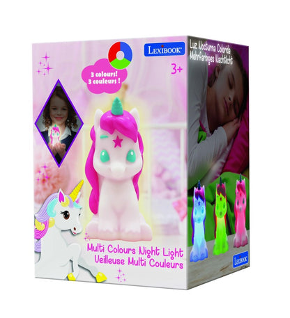 Lexibook kapesní lampička 3D Jednorožec