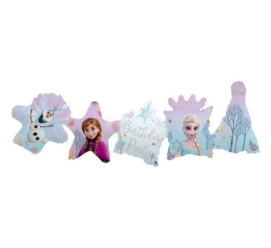 Banner z fóliových balónků Frozen Idyllic Wonder