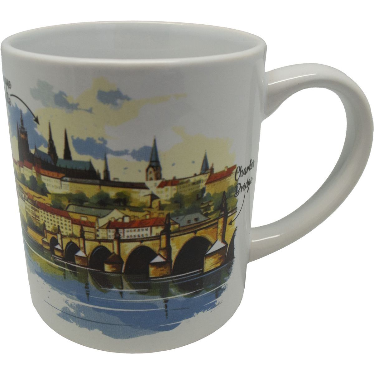 Bílý hrnek 250ml  - Karlův most