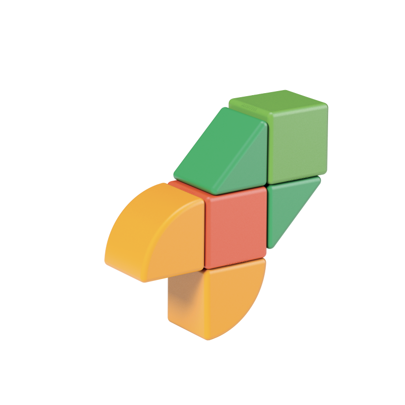 Geomag Magicube Shapes 6 dílků