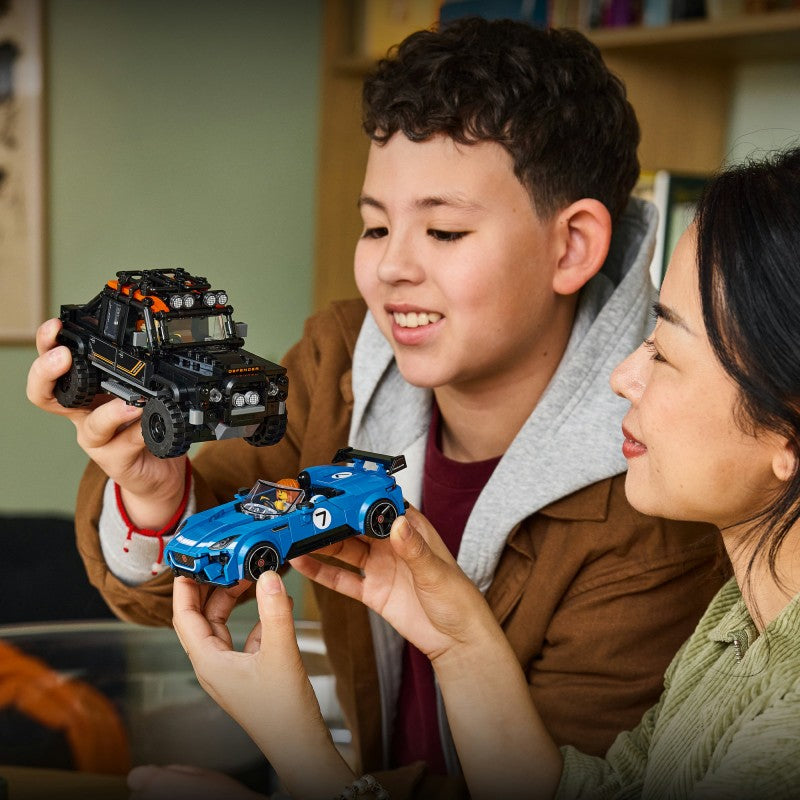LEGO® Speed Champions 77264 Jaguar Project 7 a Land Rover Defender