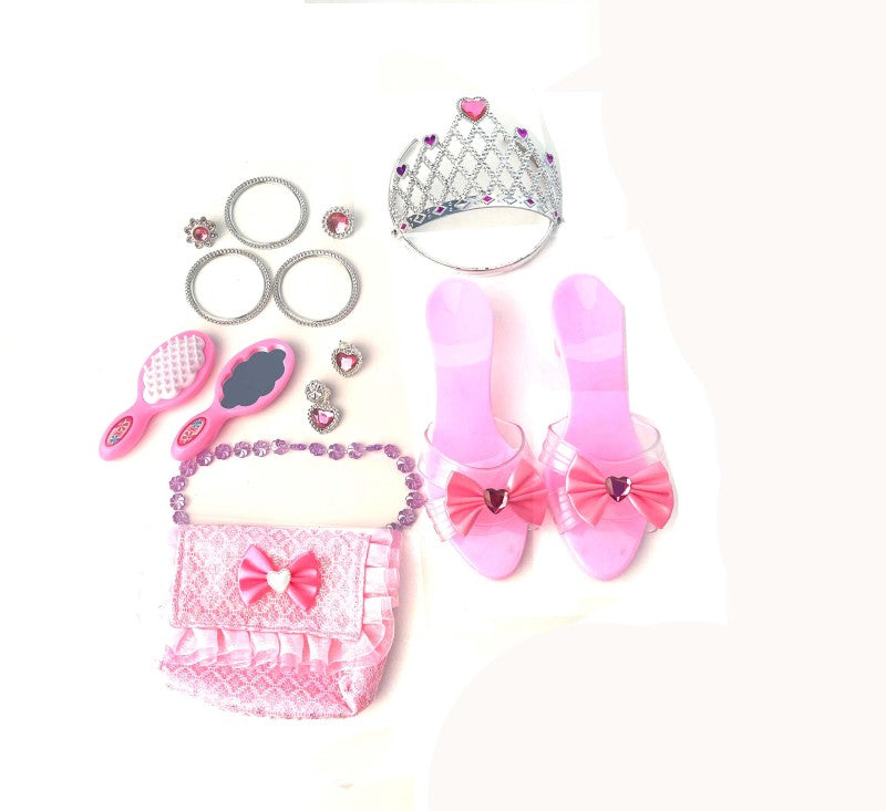 Set pro princeznu pantoflíčky, sukýnka, zrcátko
