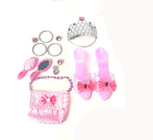 Set pro princeznu pantoflíčky, sukýnka, zrcátko