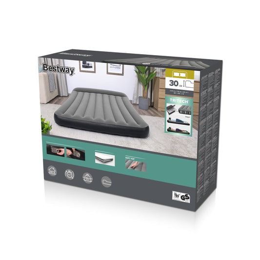 Nafukovací matrace Air Mattress Queen 2.03m x 1.52m x 30cm se zabudovanou pumpou