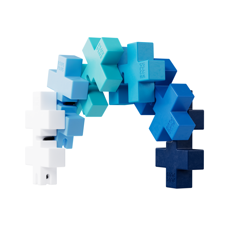 Plus-Plus Hexel Waterfall