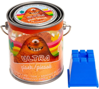 Ultra písek 120g, 6 barev oranžový