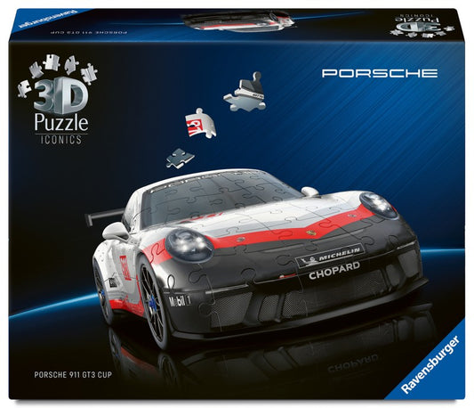Puzzle 3D Iconics: Porsche 911 GT3 Cup