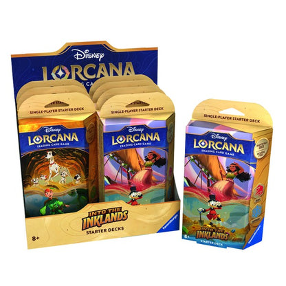 Disney Lorcana: Into the Inklands - Starter Deck Amber & Emerald/Ruby & Sapphire Amber & Emerald