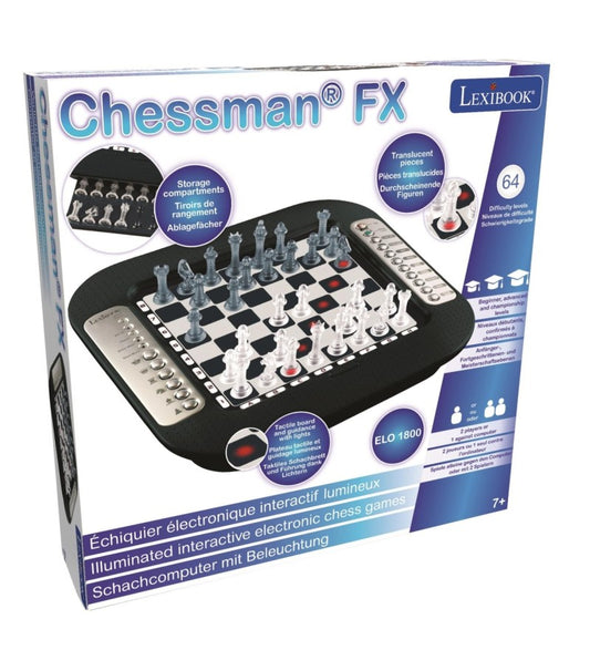 Lexibook elektronická šachová hra ChessMan FX