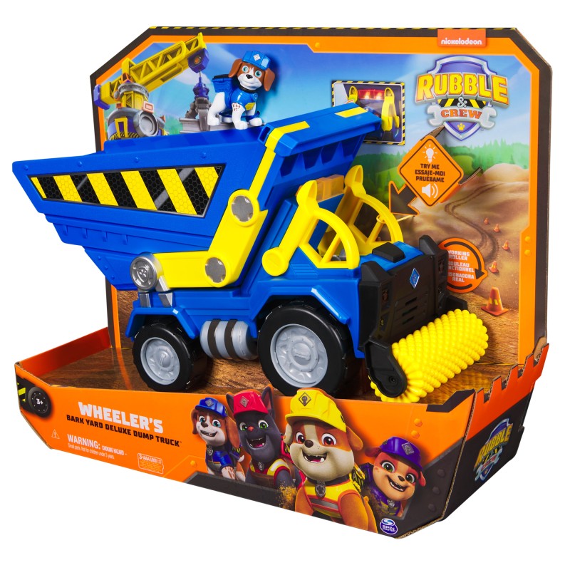 Rubble & Crew interaktivní vozidlo se zvuky Wheeler