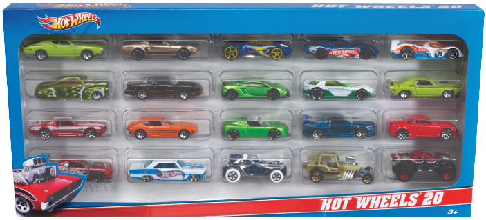 Hot Wheels 20 ks angličák