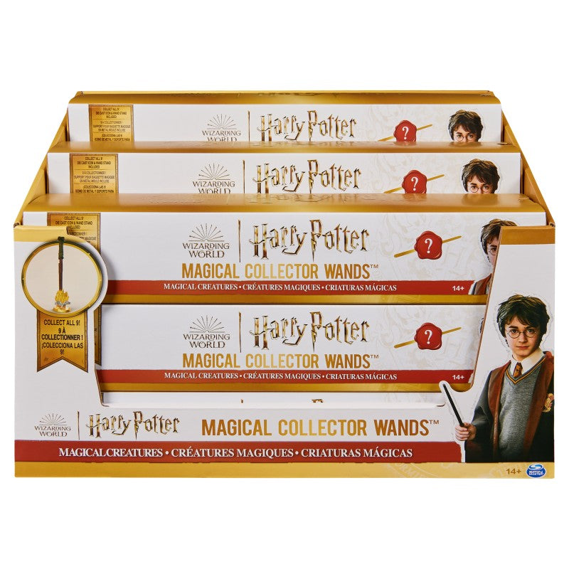 Harry Potter sběratelské hůlky čarodějů s podstavcem 2a