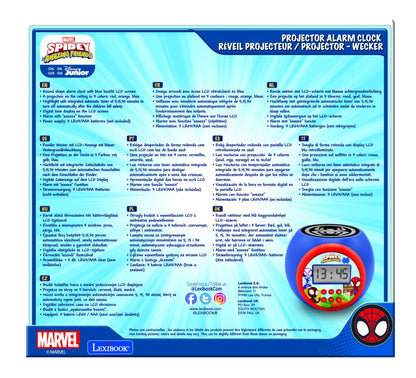 Lexibook budík Spidey se stropním projektorem