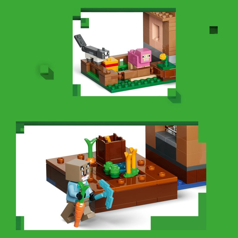 LEGO® Minecraft® 21596 Útok Mága na vesnici
