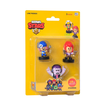 Figurky Brawl Stars 3 pack série 1 s razítky