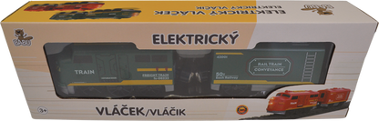 BABU vláčky - Elektrický vláček zelený - set 2 ks