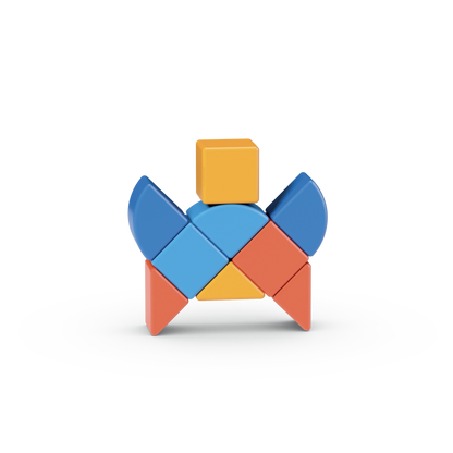 Geomag Magicube Shapes 9 dílků