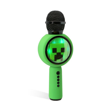 Mikrofon karaoke Minecraft PopSing LED